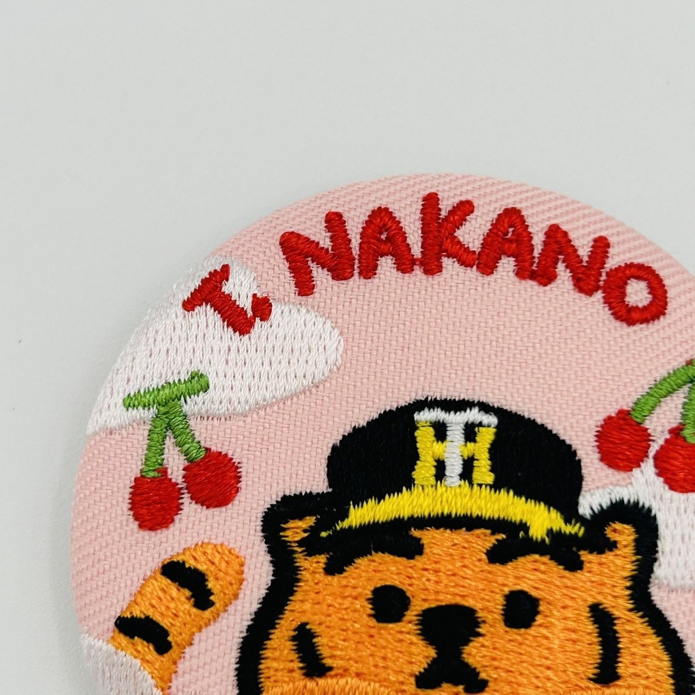 Hanshin Tigers Pin Pink Japan NPB Baseball Button Osaka T Nakano Muziktiger - Picture 5 of 12